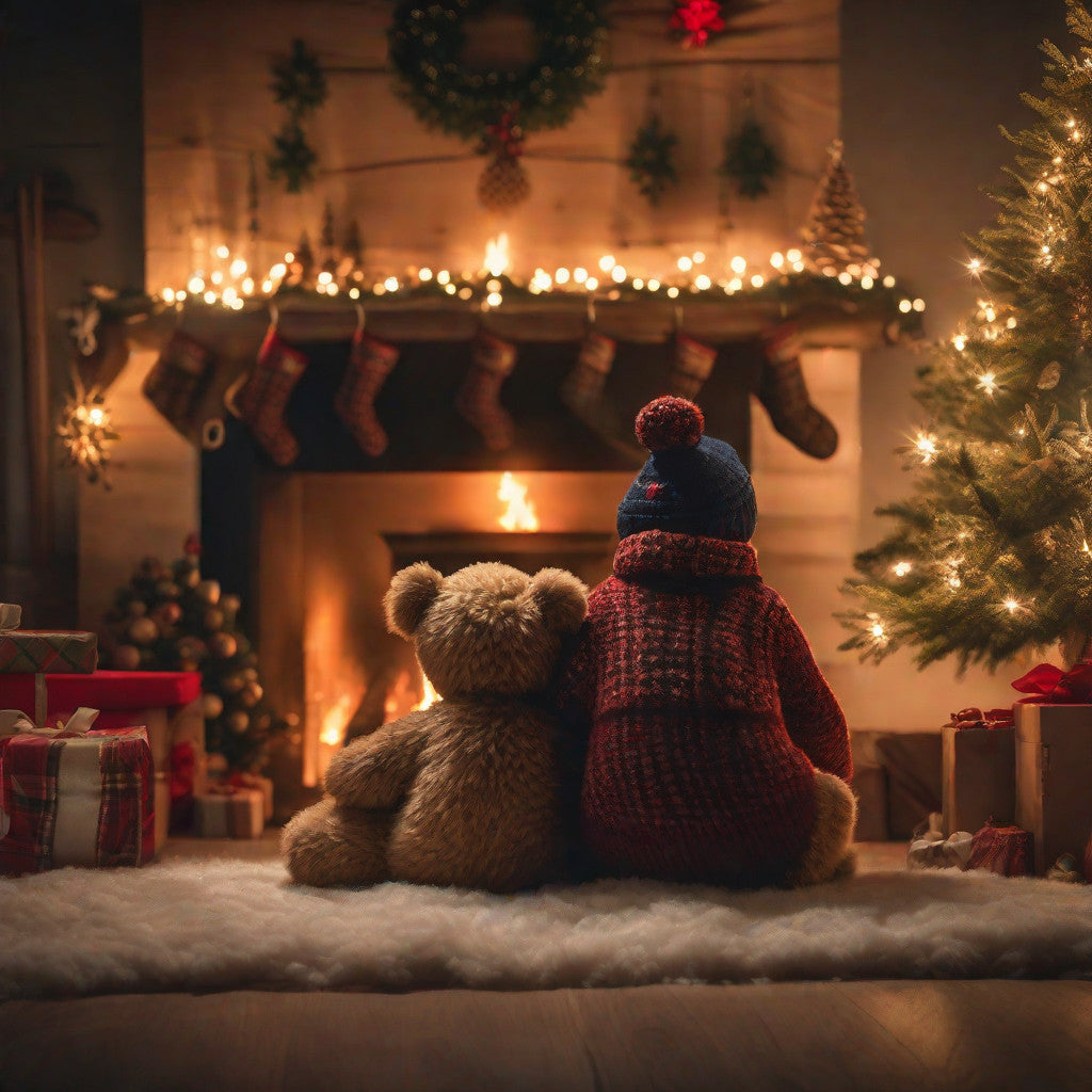 "Finding Solace in a Teddy Pal: A Companion for Christmas"