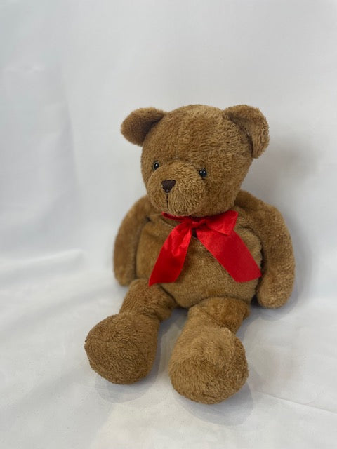 Robbie Red Bow Bear