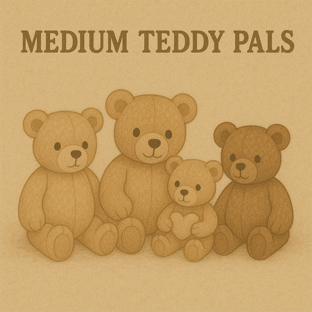 Medium Teddy Pals